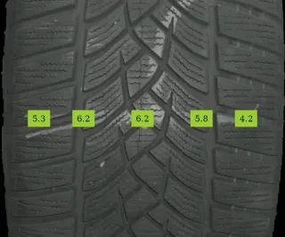 225/40 R18 WINTERREIFEN VOLVO S80 18 ZOLL ALUFELGEN KOMPLETTSATZ - Bild 8
