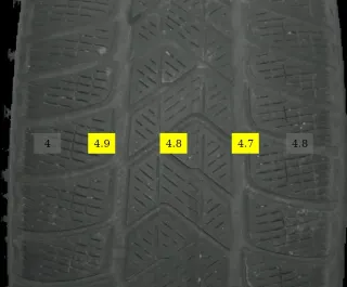 235/60 R18 WINTERREIFEN MERCEDES GLC W253 18 ZOLL ALUFELGEN KOMPLETTSATZ - Bild 5