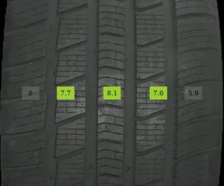 2x 255/50 R20 109W Ganzjahrreifen Radar Dimax 4 season 7mm DOT 2720 - Bild 1