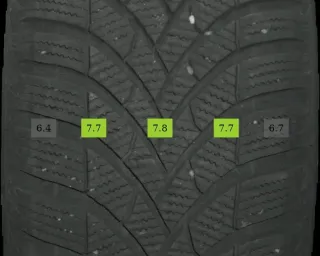 215/65 R17 WINTERREIFEN VW TIGUAN 5N (II) 17 ZOLL ALUFELGEN KOMPLETTSATZ 4-7MM - Bild 5