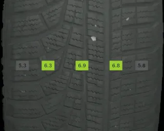 205/60 R16 WINTERREIFEN B-KLASSE W247 16 ZOLL ALUFELGEN KOMPLETTSATZ - Bild 8