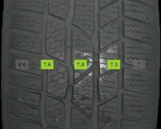 215/60 R17 WINTERREIFEN GLA W156 17 ZOLL ALUFELGEN KOMPLETTSATZ 5-7MM - Bild 5