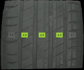 275/45 R20 110V SOMMERREIFEN VOLVO XC90 20 ZOLL ALU KOMPLETTRÄDER 4MM - Bild 5