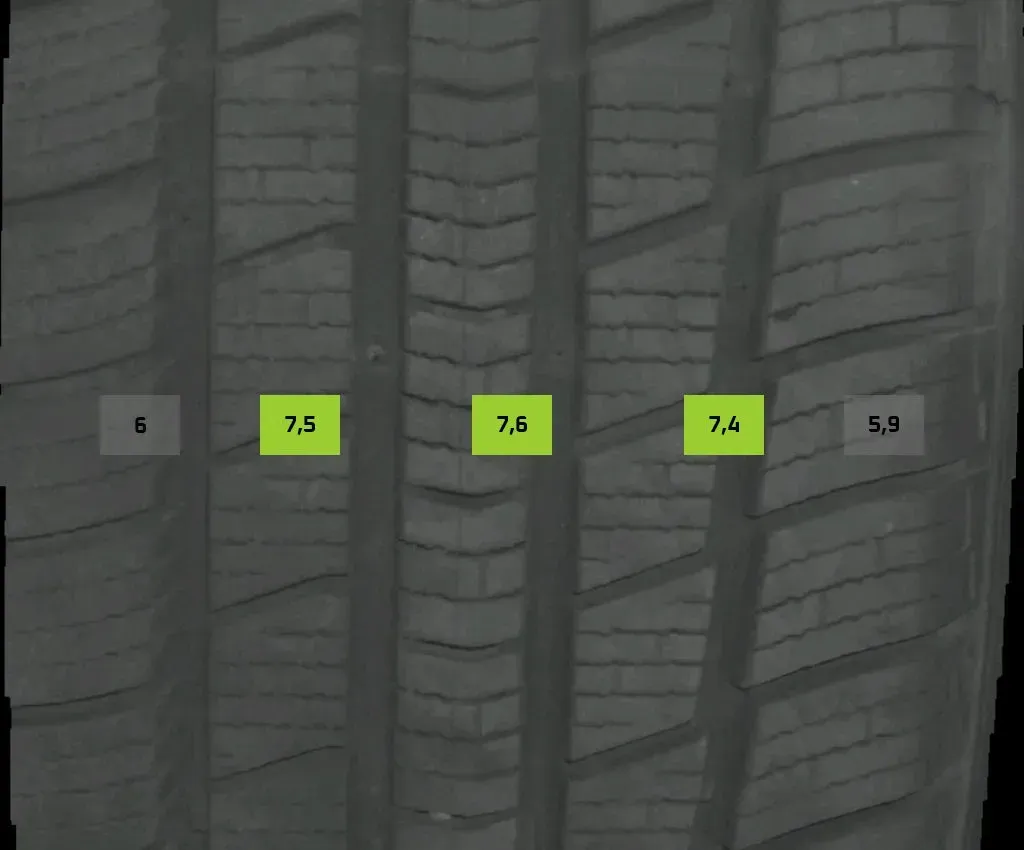 2x Allwetterreifen 205/60 R16 96v Radar Dimax 4 Season DOT 4924 7mm - Bild 1