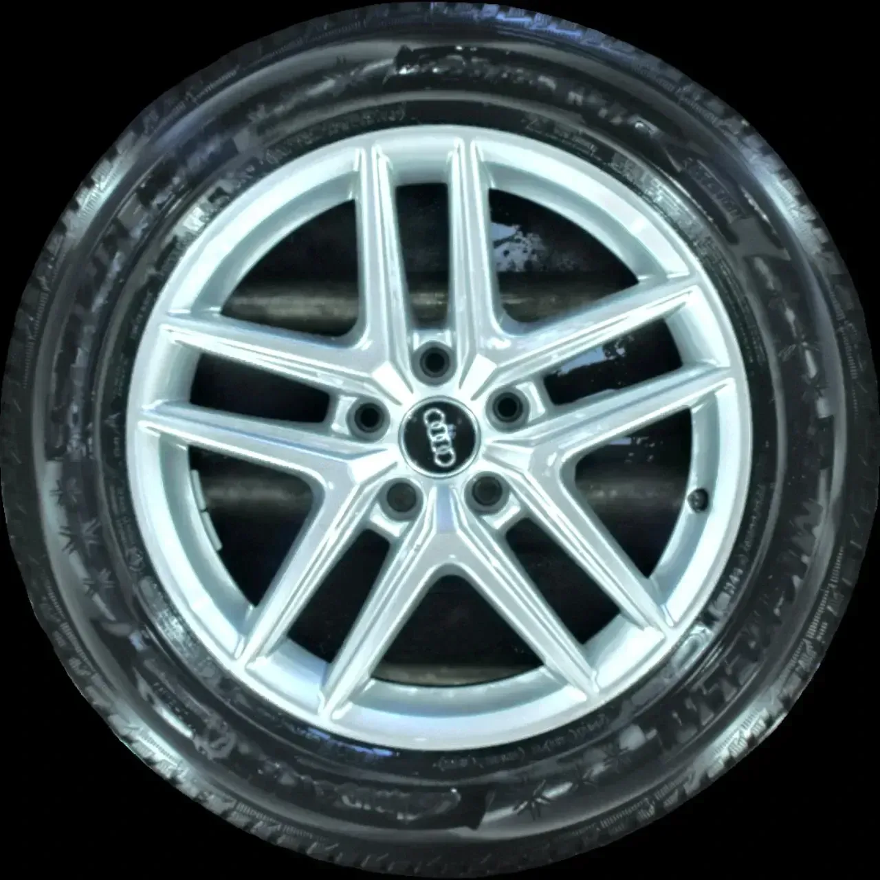 225/55 R17 97H WINTERREIFEN AUDI A4 8W ALLROAD 17 ZOLL ALU KOMPLETTSATZ 5MM - Bild 1