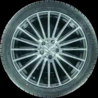 S-KLASSE W222 255/40 R19 SOMMERREIFEN 19 ZOLL ALUFELGEN Kompletträder 7MM - Bild 2