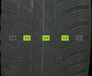 225/50 R17 98H WINTERREIFEN AUDI A5 8W 17 ZOLL ALUMINIUM KOMPLETTSATZ 4-6MM - Bild 6