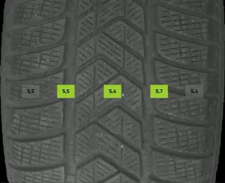 235/60 R18 105V WINTERREIFEN PORSCHE MACAN 95B 18 ZOLL ALU KOMPLETTSATZ 4-5MM - Bild 6