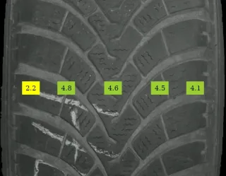 215/65 R17 99H WINTERREIFEN AUDI A6 F2 17 ZOLL ALU KOMPLETTSATZ 4MM - Bild 5