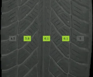 245/45 R18 WINTERREIFEN BMW 5ER G30 18 ZOLL ALUFELGEN KOMPLETTSATZ 5-6MM - Bild 7