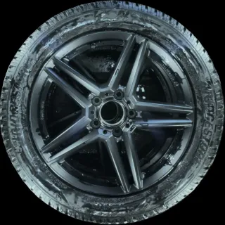 205/55 R17 95V WINTERREIFEN MERCEDES CLA F2C 17 ZOLL ALU KOMPLETTSATZ 5-7MM - Bild 2