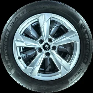 225/55 R18 SOMMERREIFEN AUDI A6 4K 18 ZOLL ALUMINIUM Kompletträder 4-5MM - Bild 4
