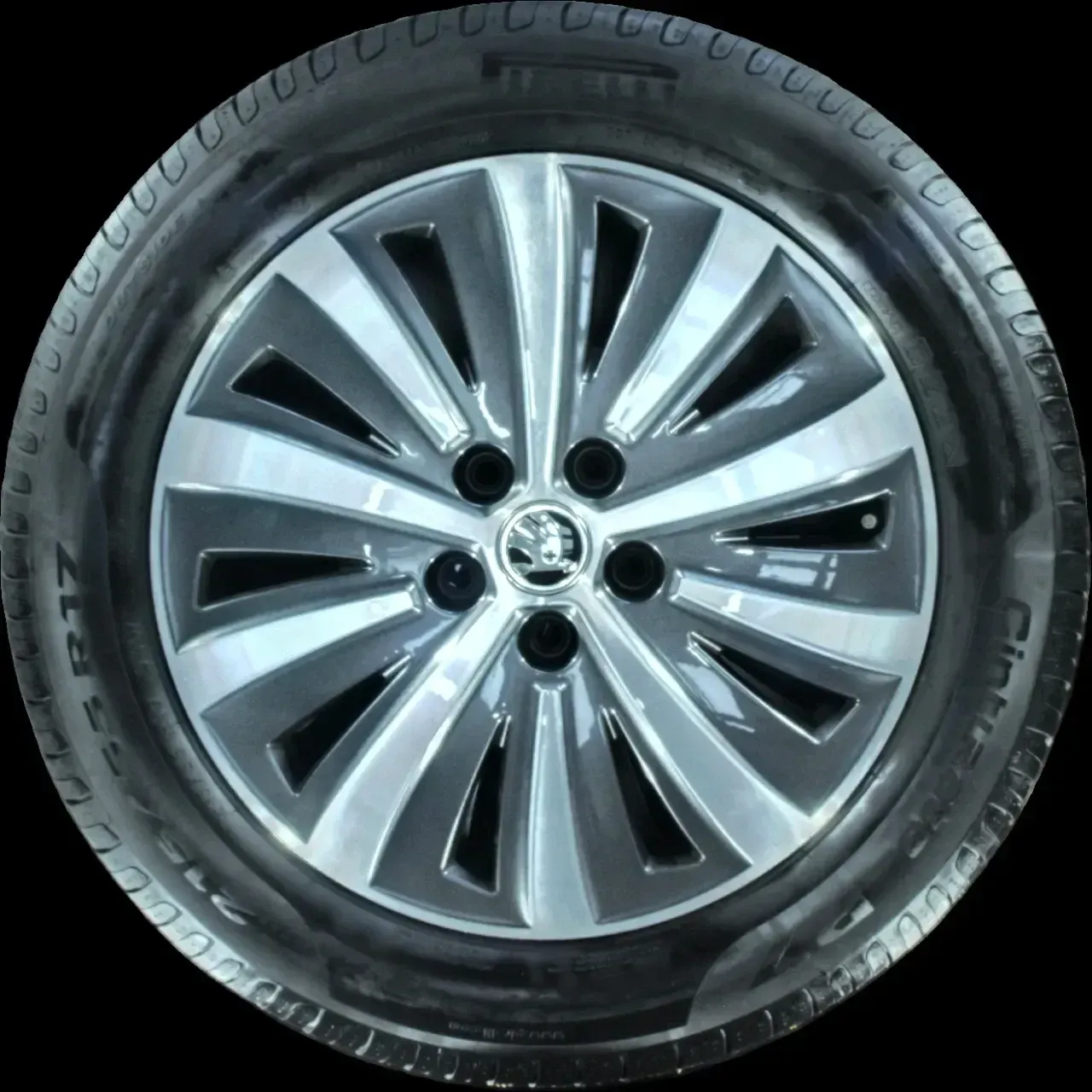 215/55 R17 94W SOMMERREIFEN SKODA SUPERB 3V 17 ZOLL ALU KOMPLETTSATZ 5-7MM - Bild 1
