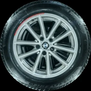 225/55 R17 WINTERREIFEN BMW 5ER G30  17 ZOLL ALUFELGEN KOMPLETTSATZ 4-5MM - Bild 4