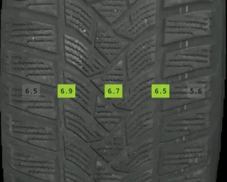 205/60 R16 WINTERREIFEN A-KLASSE W177 16 ZOLL ALUFELGEN KOMPLETTSATZ 5-6MM - Bild 7