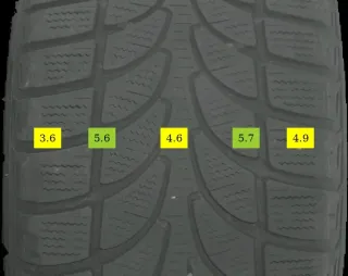 235/60 R18 WINTERREIFEN GLC W253 18 ZOLL ALUFELGEN 4MM KOMPLETTSATZ - Bild 6