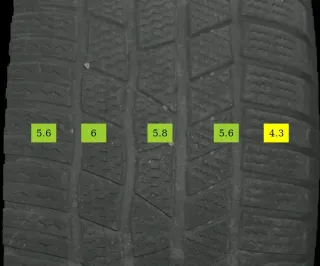 255/55 R19 WINTERREIFEN VW TOUAREG III CR 19 ZOLL ALUFELGEN KOMPLETTSATZ 5-7MM - Bild 7