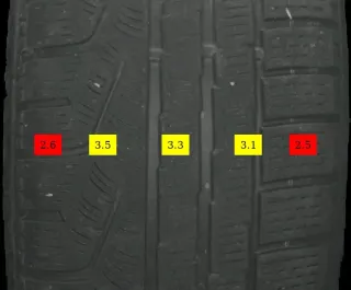 225/55 R17 97H Winterreifen Audi A6 4G 17 Zoll Alu Komplettsatz 4G0601025BH - Bild 5