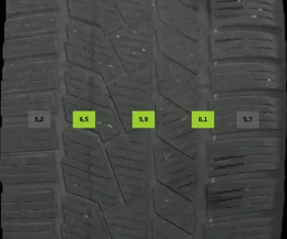255/40 R20 WINTERREIFEN AUDI A6 4K 20 ZOLL ALU KOMPLETTSATZ 5MM - Bild 5