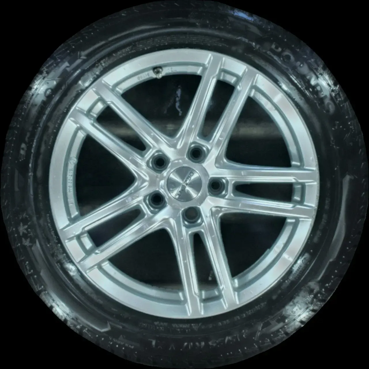 215/55 R17 98V WINTERREIFEN SEAT ATECA 5FP 17 ZOLL ALU KOMPLETTSATZ 4-5MM - Bild 1