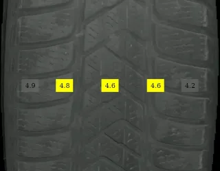 225/50 R17 WINTERREIFEN BMW 3ER F30 F31 17 ZOLL ALUFELGEN KOMPLETTSATZ 4MM - Bild 8