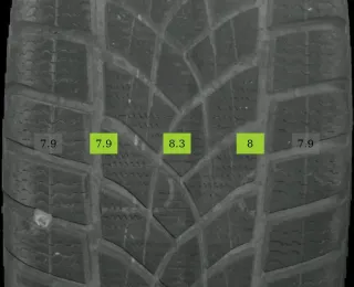 235/55 R18 104H WINTERREIFEN AUDI Q3 F3 18 ZOLL ALU KOMPLETTSATZ 7MM - Bild 5