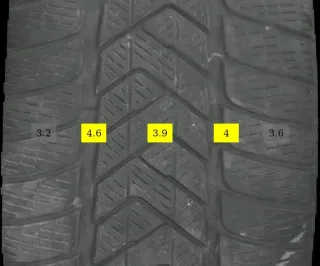 255/45 R20 105V WINTERREIFEN MERCEDES GLC W253 20 ZOLL ALU KOMPLETTSATZ - Bild 7