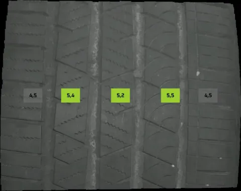 Background image for 4x Sommerreifen 285/40 R22 110Y Continental Crosscontact DOT0322 4-5mm