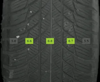 225/55 R17 GANZJAHRREIFEN BMW X1 F48 17 ZOLL ALUFELGEN KOMPLETTSATZ 5-6MM - Bild 5
