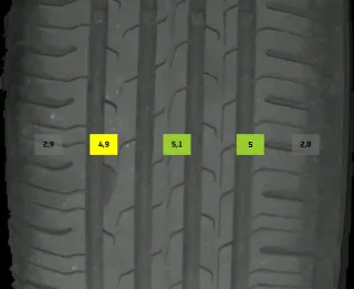 215/65 R17 SOMMERREIFEN VW TIGUAN 5N (II) 17 ZOLL ALU Kompletträder 5NA601025P - Bild 7
