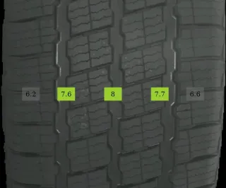 215/60 R16 103T Ganzjahrreifen Star Performer 4S  7mm DOT 4524 - 2 REIFEN - Bild 4