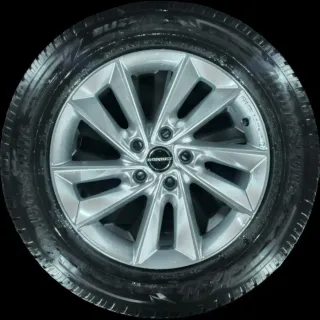 215/65 R17 WINTERREIFEN SKODA KODIAQ NS 17 ZOLL ALUFELGEN KOMPLETTSATZ 5-7MM - Bild 1