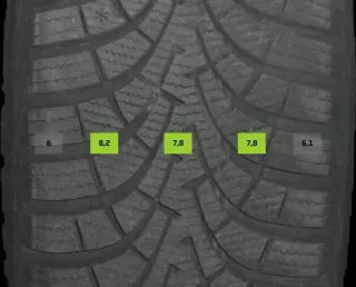 205/60 R16 WINTERREIFEN AUDI A4 8W B9 16 ZOLL ALU KOMPLETTSATZ 5-8MM - Bild 7