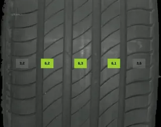 225/55 R18 SOMMERREIFEN AUDI A6 4K 18 ZOLL ALUMINIUM Kompletträder 4-5MM - Bild 7