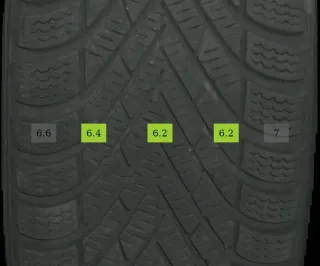 205/55 R16 WINTERREIFEN AUDI A3 GY 16 ZOLL ALUFELGEN KOMPLETTSATZ 6-7MM - Bild 8