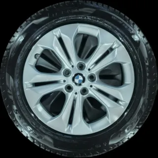 225/55 R17 97H WINTERREIFEN BMW X1 F48 17 ZOLL ALUMINIUM KOMPLETTRÄDER 4-7MM - Bild 3