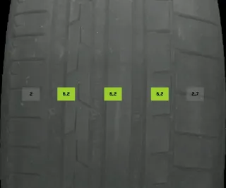 2x Sommerreifen 255/35 R21 98y Continental Sportcontact6 DOT2523 6mm - Bild 1