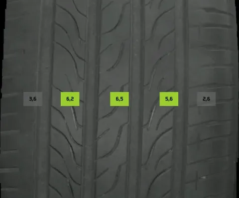 Background image for 2x Sommerreifen 235/55 R19 101H Atlas DOT2023 6mm