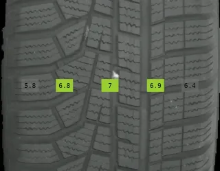 205/60 R16 WINTERREIFEN A-KLASSE W177 16 ZOLL ALUFELGEN 4-6MM KOMPLETTSATZ - Bild 6