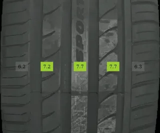 S-KLASSE W222 255/40 R19 SOMMERREIFEN 19 ZOLL ALUFELGEN Kompletträder 7MM - Bild 7
