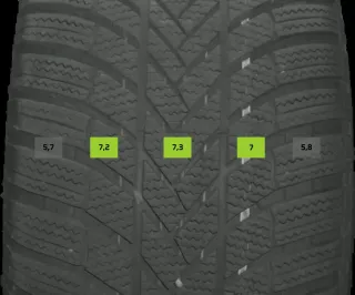 235/55 R19 101T WINTERREIFEN VW ID.5 19 ZOLL ALU KOMPLETTSATZ 6-7MM - Bild 7