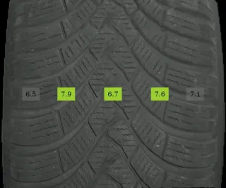 255/65 R17 WINTERREIFEN MERCEDES X-KLASSE 17 ZOLL ALUFELGEN KOMPLETTSATZ 6-7MM - Bild 7