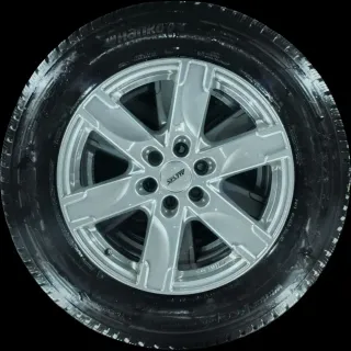 255/60 R18 WINTERREIFEN NISSAN NAVARA 18 ZOLL ALUFELGEN KOMPLETTSATZ 6-7MM - Bild 4