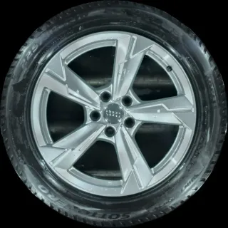 225/55 R18 WINTERREIFEN AUDI A6 4K 18 ZOLL ALUFELGEN -EINZELRAD - Bild 1