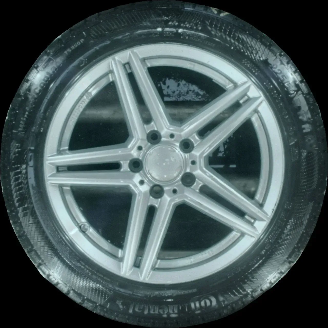 225/50 R17 94H WINTERREIFEN AUDI A4 8K 17 ZOLL ALU KOMPLETTSATZ 6-7MM - Bild 1