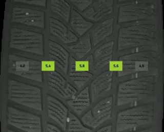 205/60 R16 96H WINTERREIFEN B-KLASSE W247 16 ZOLL KOMPLETTSATZ 4-7MM - Bild 6