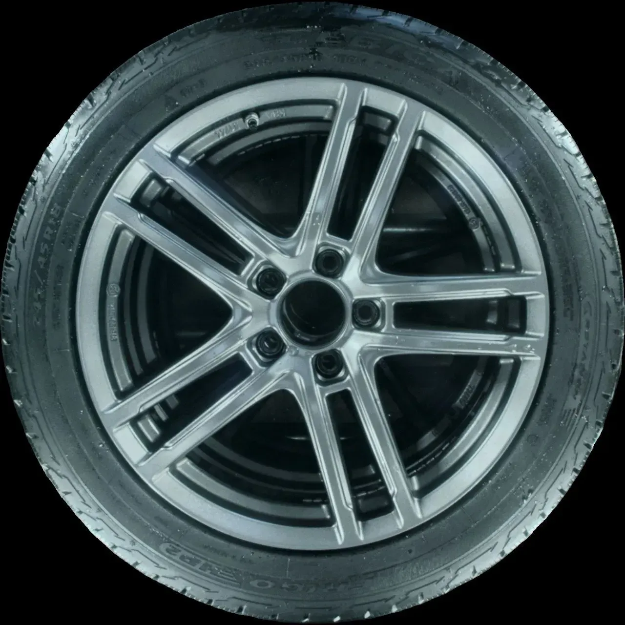 245/45 R18 100V WINTERREIFEN C-KLASSE W205 18 ZOLL ALU KOMPLETTSATZ - Bild 1