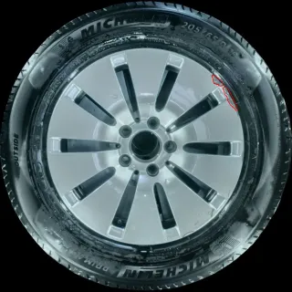 205/65 R16 SOMMER E-KLASSE W213 16 ZOLL ALUFELGEN 6MM KOMPLETTRÄDER - Bild 4