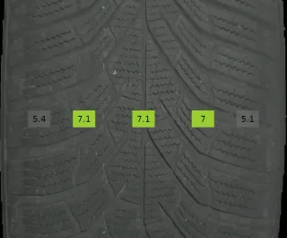 215/60 R17 WINTERREIFEN MERCEDES GLA H247 GLB 17 ZOLL ALUFELGEN KOMPLETTSATZ - Bild 5