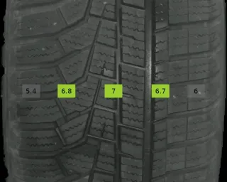 205/60 R16 WINTERREIFEN A-KLASSE W177 16 ZOLL ALUFELGEN 4-6MM KOMPLETTSATZ - Bild 8